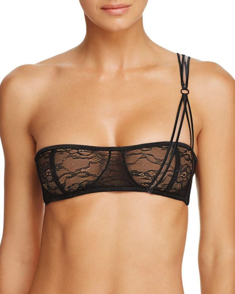 商品Sam Edelman|Asymmetric Lace Bandeau Bralette,价格¥67,第1张图片