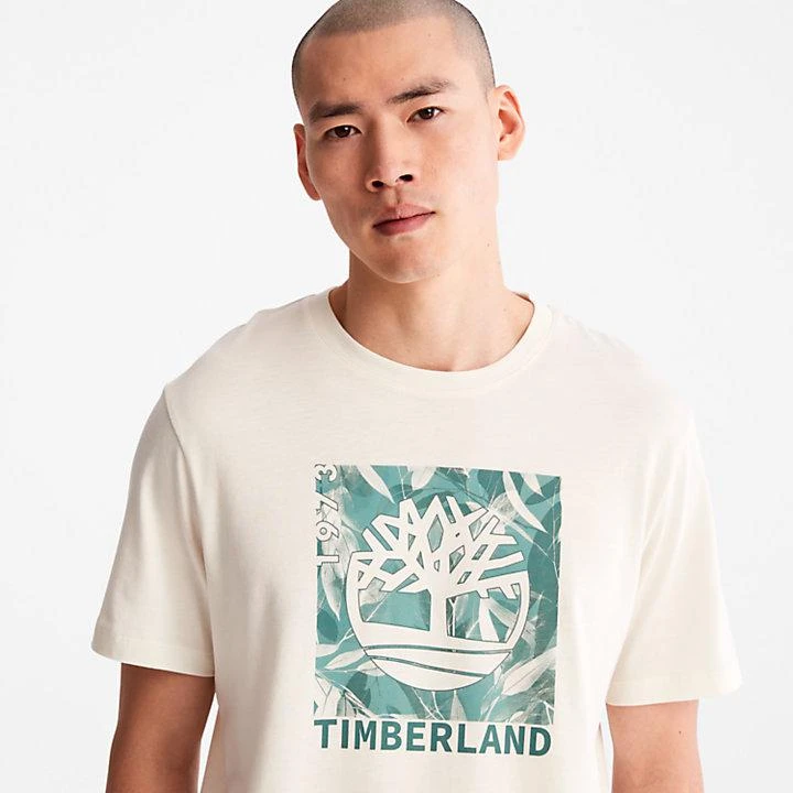 商品Timberland|Refibra™ Graphic T-Shirt for Men in White,价格¥222,第5张图片详细描述