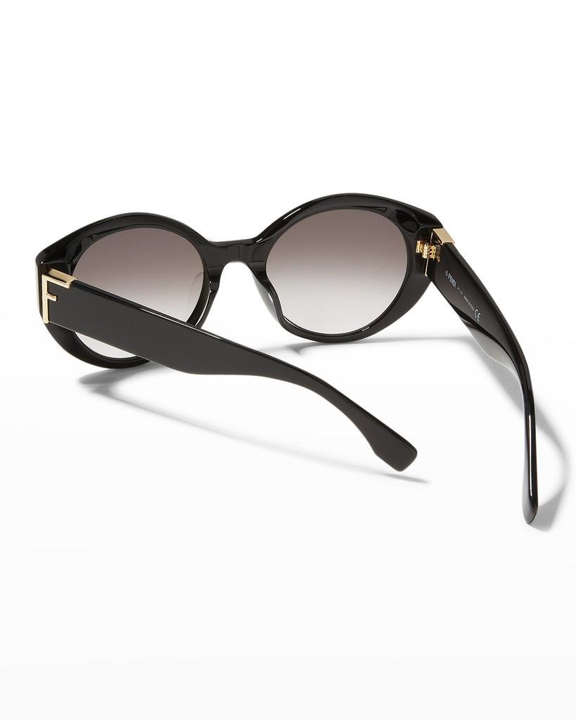 商品Fendi|Round Acetate Sunglasses,价格¥3218,第4张图片详细描述