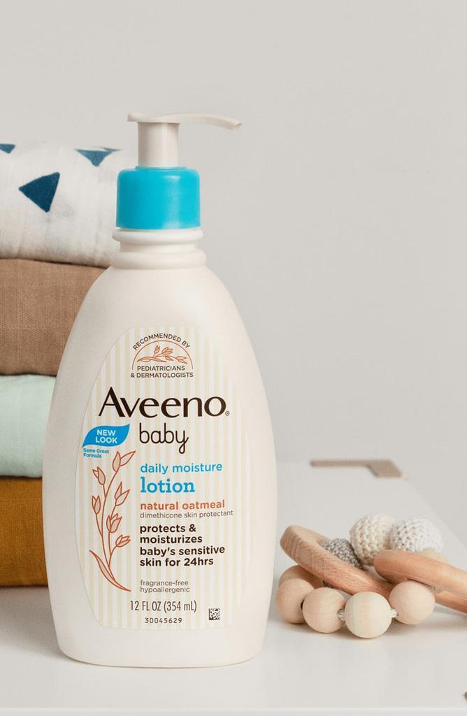 商品Aveeno|Baby Daily Moisture Moisturizing Lotion for Delicate Skin,价格¥56,第5张图片详细描述
