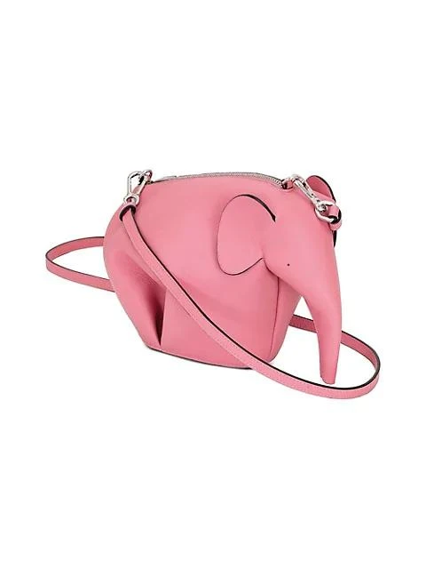 商品Loewe|Mini Elephant Leather Crossbody Bag,价格¥10915,第1张图片