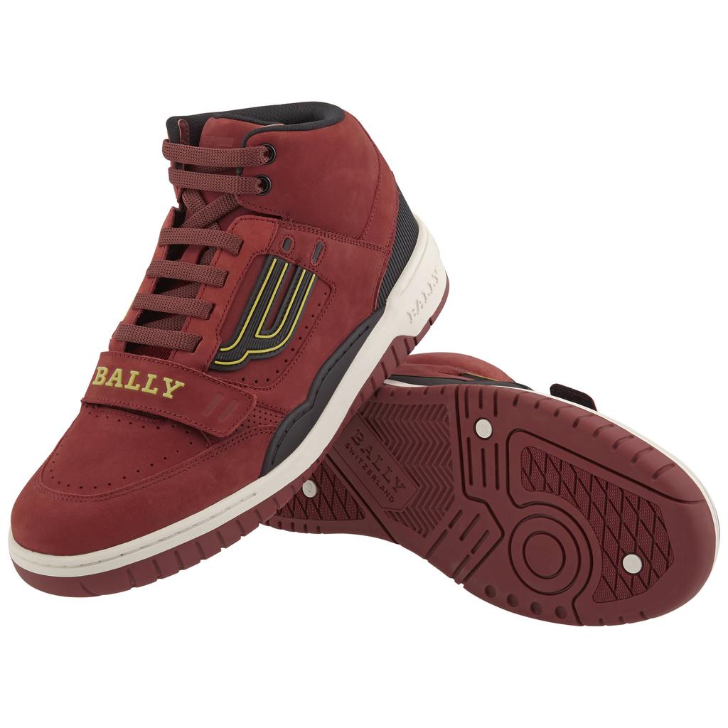 Bally Red Kuper T-Atlanta Sneakers, Brand Size 6商品第2张图片规格展示