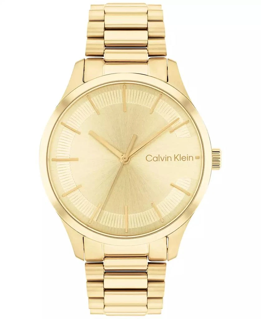 商品Calvin Klein|Gold-Tone Bracelet Watch 35mm,价格¥1347,第1张图片