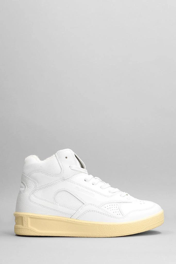 商品Jil Sander|Sneakers In White Leather,价格¥4633,第1张图片