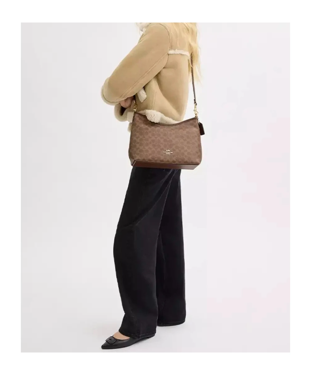 商品【商品预售7天】 Coach|Coach 女士斜挎包 CV975IMXHE 棕色,价格¥2641,第5张图片详细描述