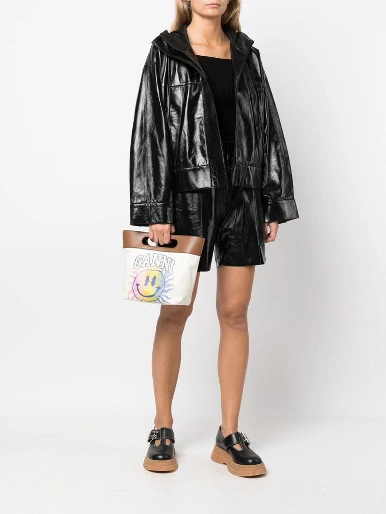 商品Ganni|GANNI - Small Canvas Tote Bag,价格¥1444,第3张图片详细描述