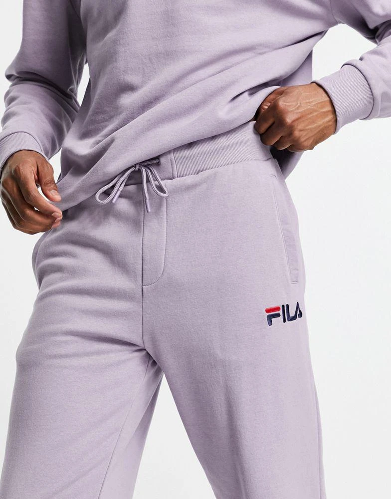 商品Fila|Fila joggers with logo in purple,价格¥173,第4张图片详细描述