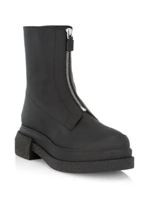 Charli Zip Sport Leather Boots商品第2张图片规格展示