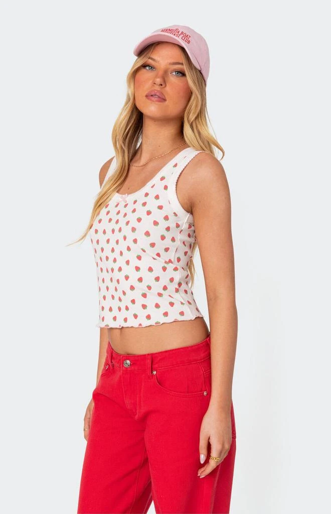 商品Edikted|Berry Cool Printed Tank Top,价格¥288,第3张图片详细描述