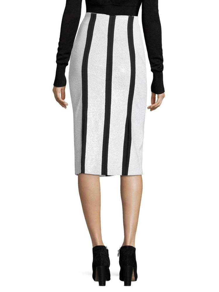 商品Diane von Furstenberg|High-Waist Striped Sequin Pencil Skirt,价格¥2245,第2张图片详细描述