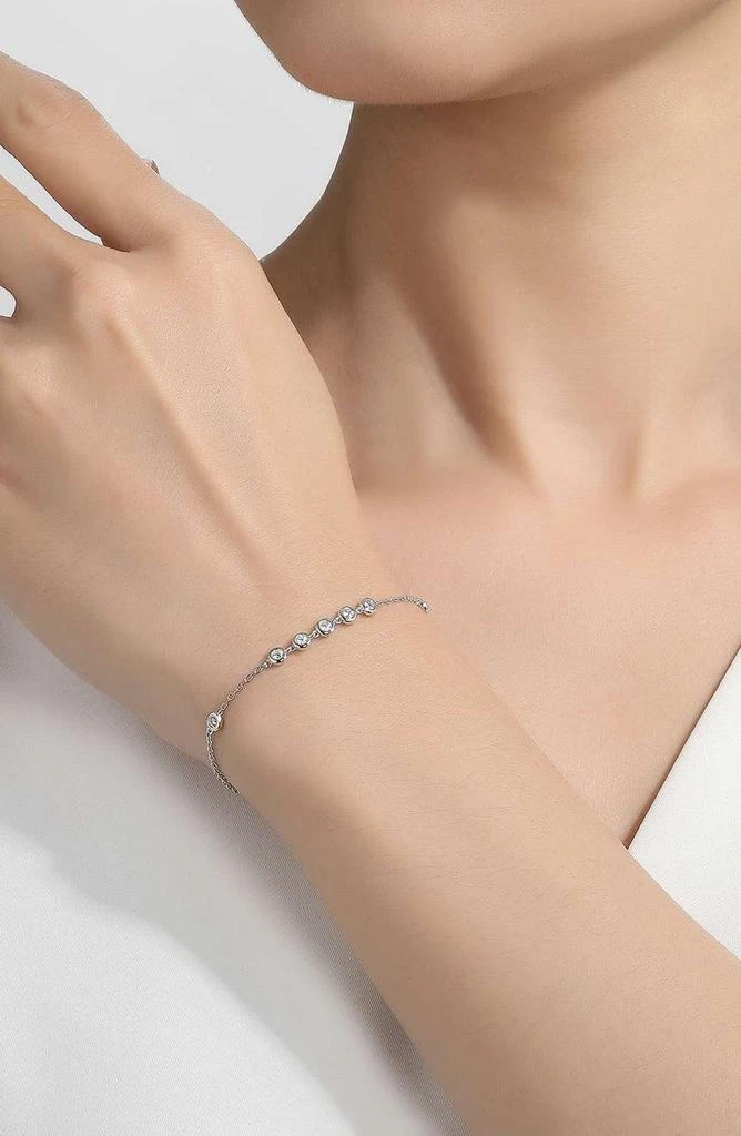 商品Lafonn|Simulated Diamond Station Bracelet,价格¥531,第2张图片详细描述