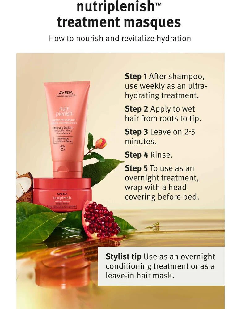 商品Aveda|nutriplenish™ Deep Moisture Treatment Mask,价格¥457,第4张图片详细描述