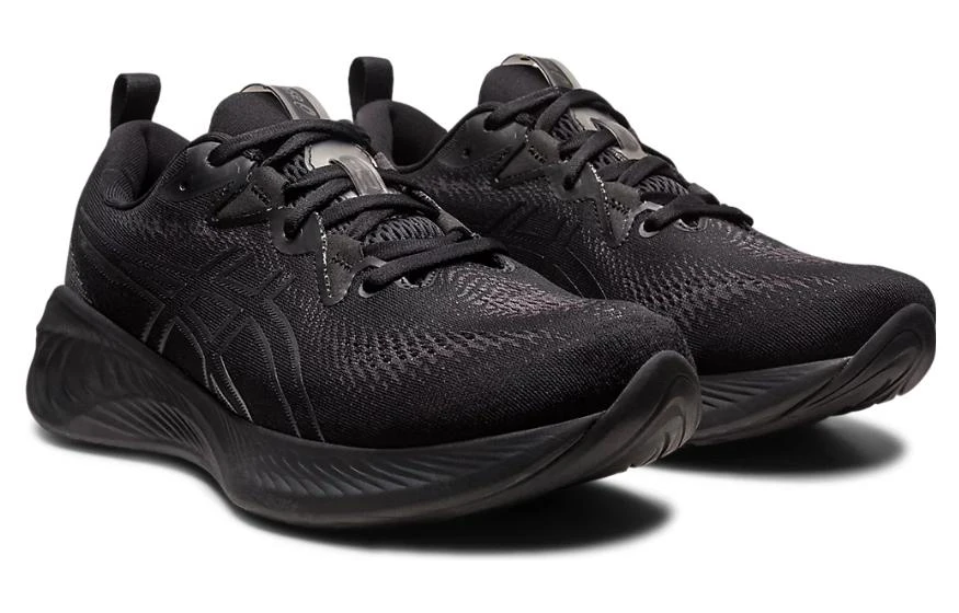 商品[国内直发] Asics|Gel-Cumulus 25 反光 织物透气 低帮跑步鞋 男款 黑色,价格¥859,第4张图片详细描述
