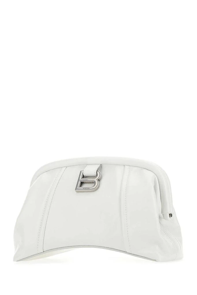 商品Balenciaga|Balenciaga XS Frame Logo Plaque Clutch Bag,价格¥7058,第3张图片详细描述