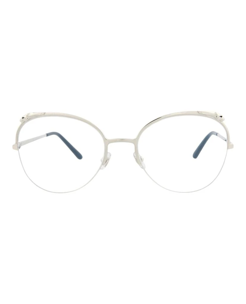 商品Cartier|Cat Eye-Frame Metal Optical Frames,价格¥1846,第1张图片