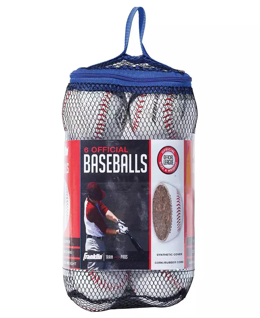 商品Franklin|Practice Baseballs - 6 Pack,价格¥186,第3张图片详细描述