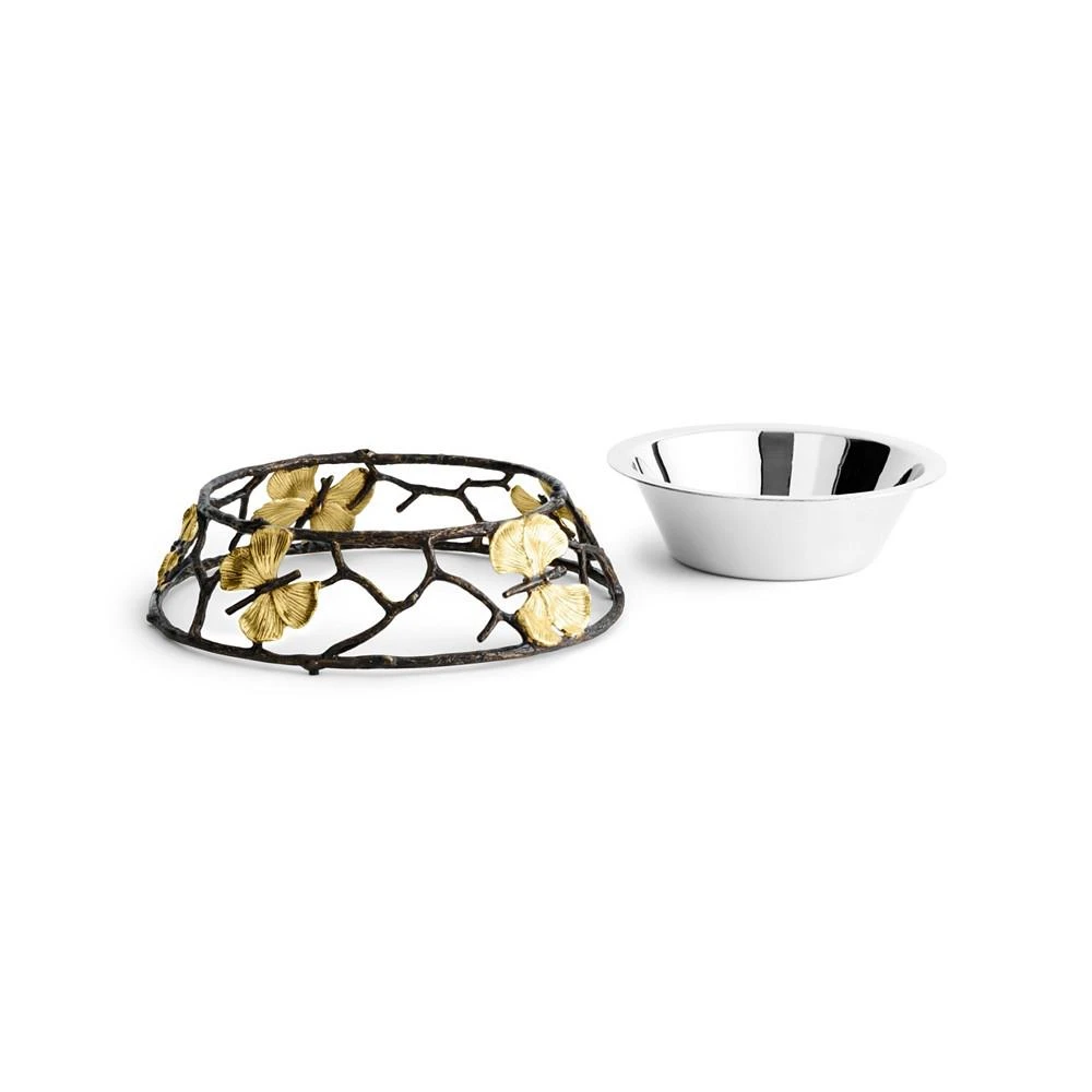 商品Michael Aram|Butterfly Ginkgo Large Dog Bowl,价格¥1027,第3张图片详细描述