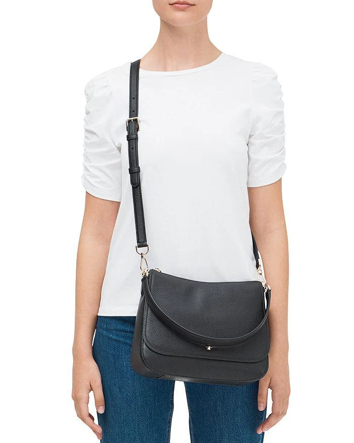 商品Kate Spade|Polly Medium Leather Shoulder Bag,价格¥2214,第2张图片详细描述