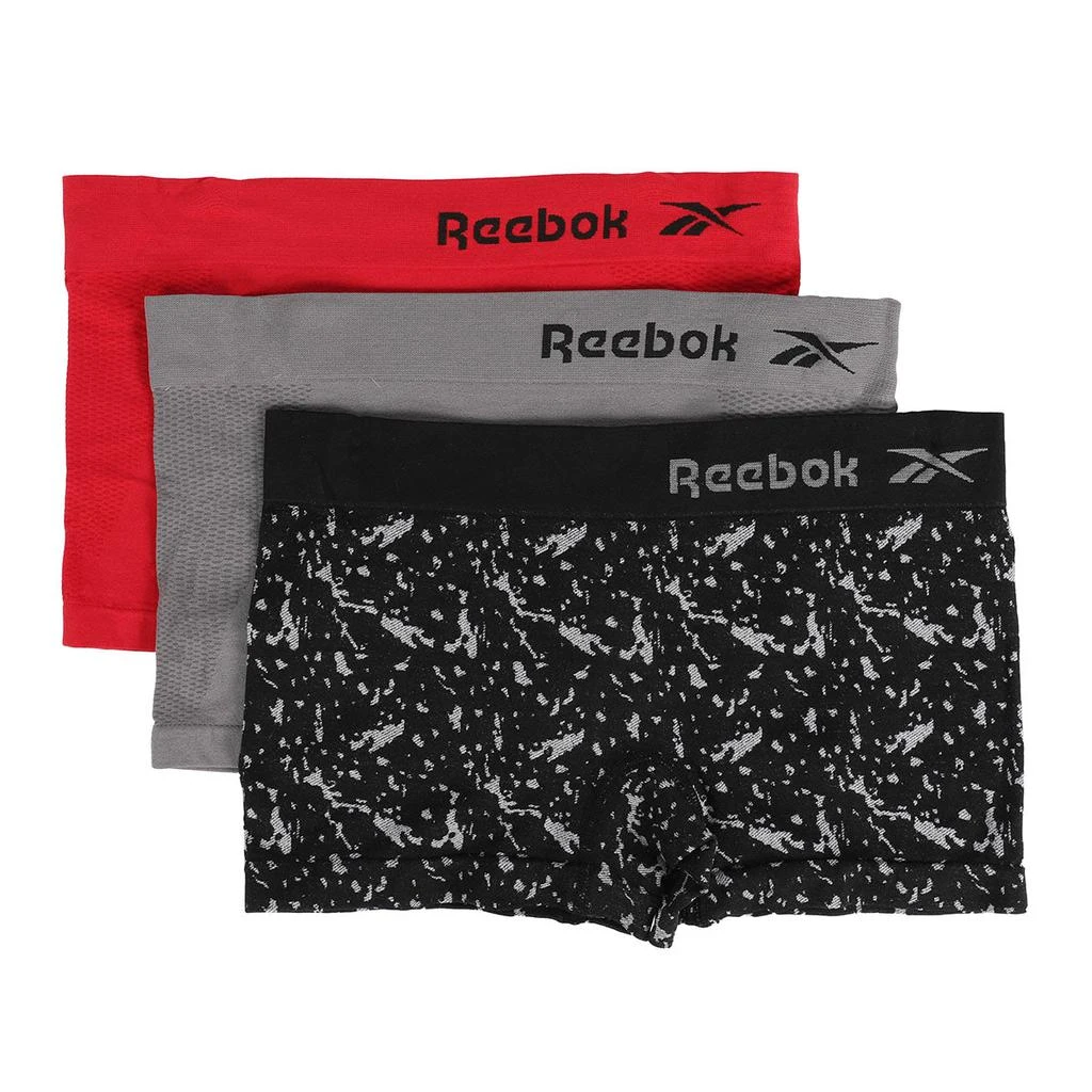 商品Reebok|Reebok Women's Panties 3-Pack Seamless Boyshorts,价格¥61,第1张图片