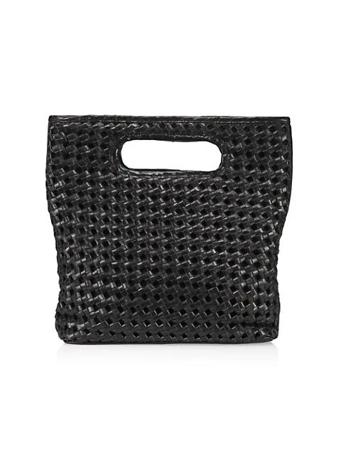 商品Bembien|Nell Woven Leather Clutch,价格¥1318,第1张图片