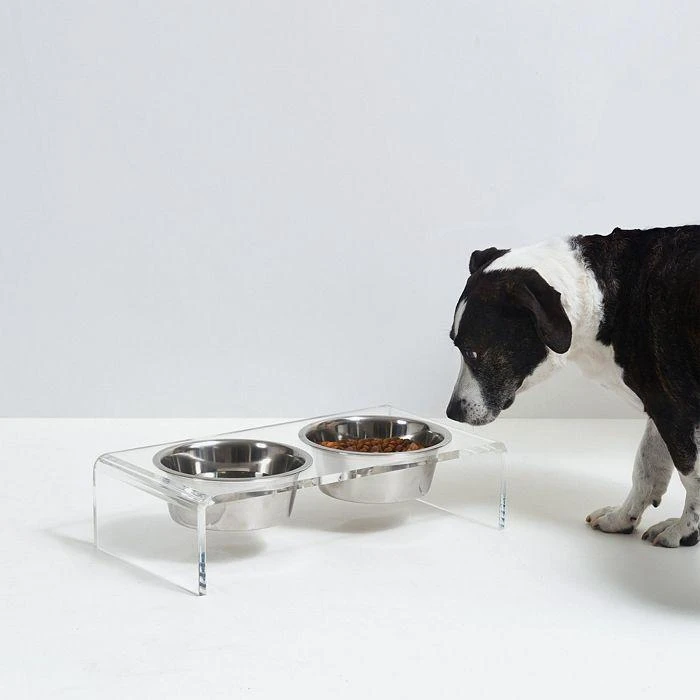 商品Hiddin|Double Feeder Pet Bowls & Stand,价格¥737,第3张图片详细描述