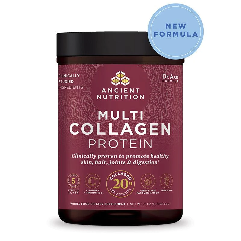 商品Ancient Nutrition|Multi Collagen Protein - 45 Serving 20.00% Off Auto renew,价格¥302,第1张图片