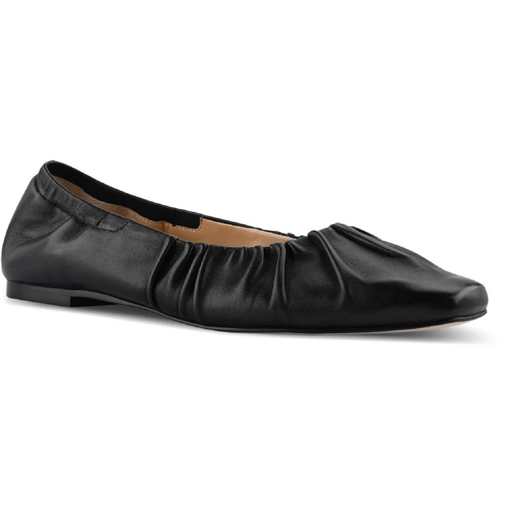 商品Marc Fisher|Marc Fisher LTD Womens Ophia Leather Slip-On Ballet Flats,价格¥115,第1张图片