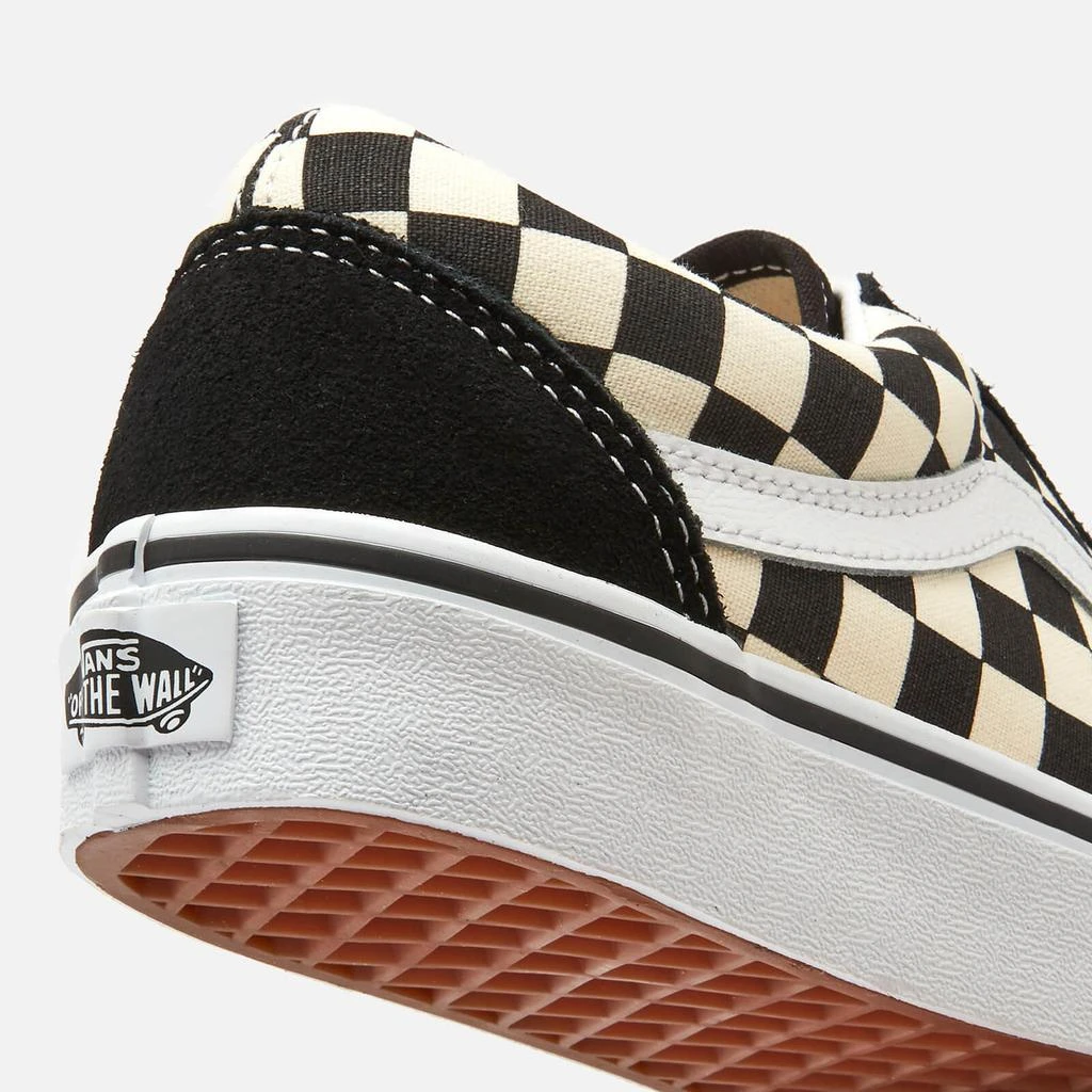 商品Vans|Vans Old Skool Trainers - Black/Swhite Checkerboard,价格¥349,第4张图片详细描述
