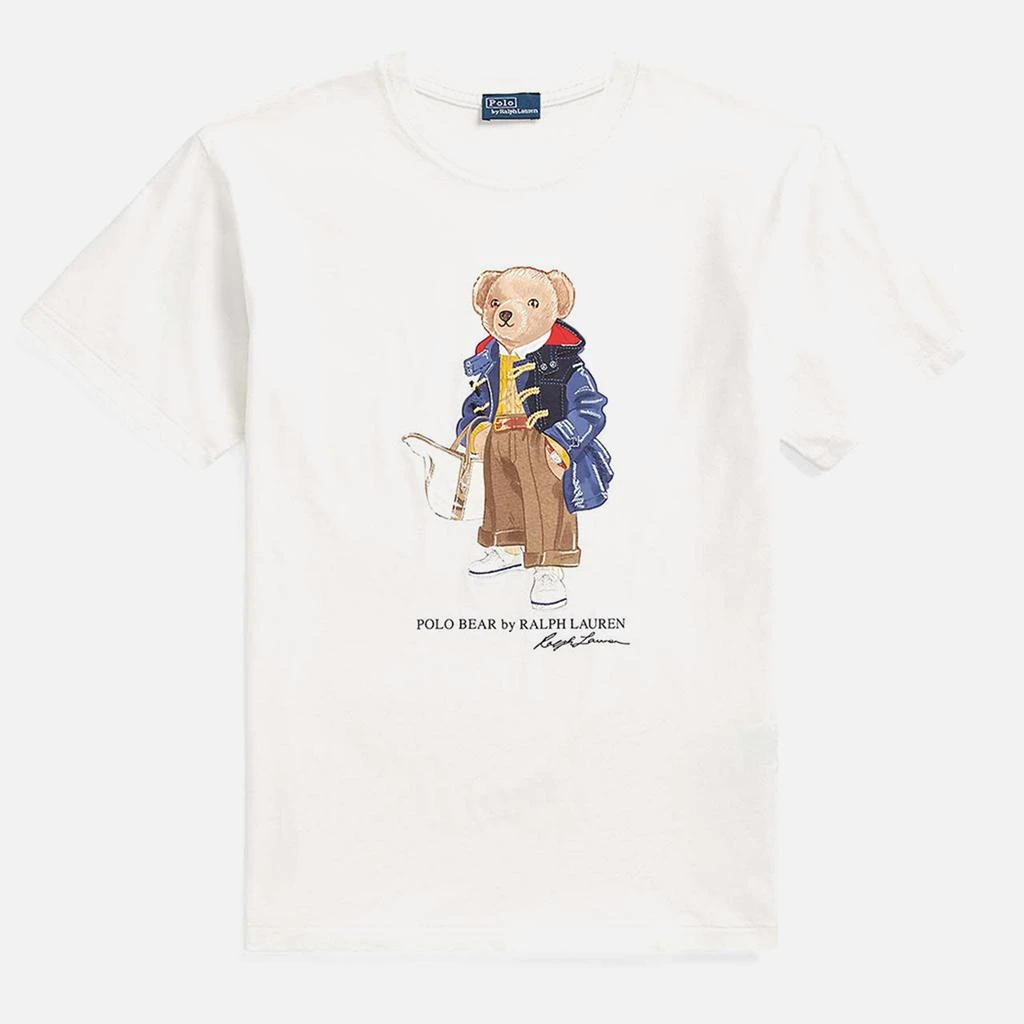 商品Ralph Lauren|Polo Ralph Lauren Bear Cotton-Jersey T-Shirt,价格¥1061,第3张图片详细描述