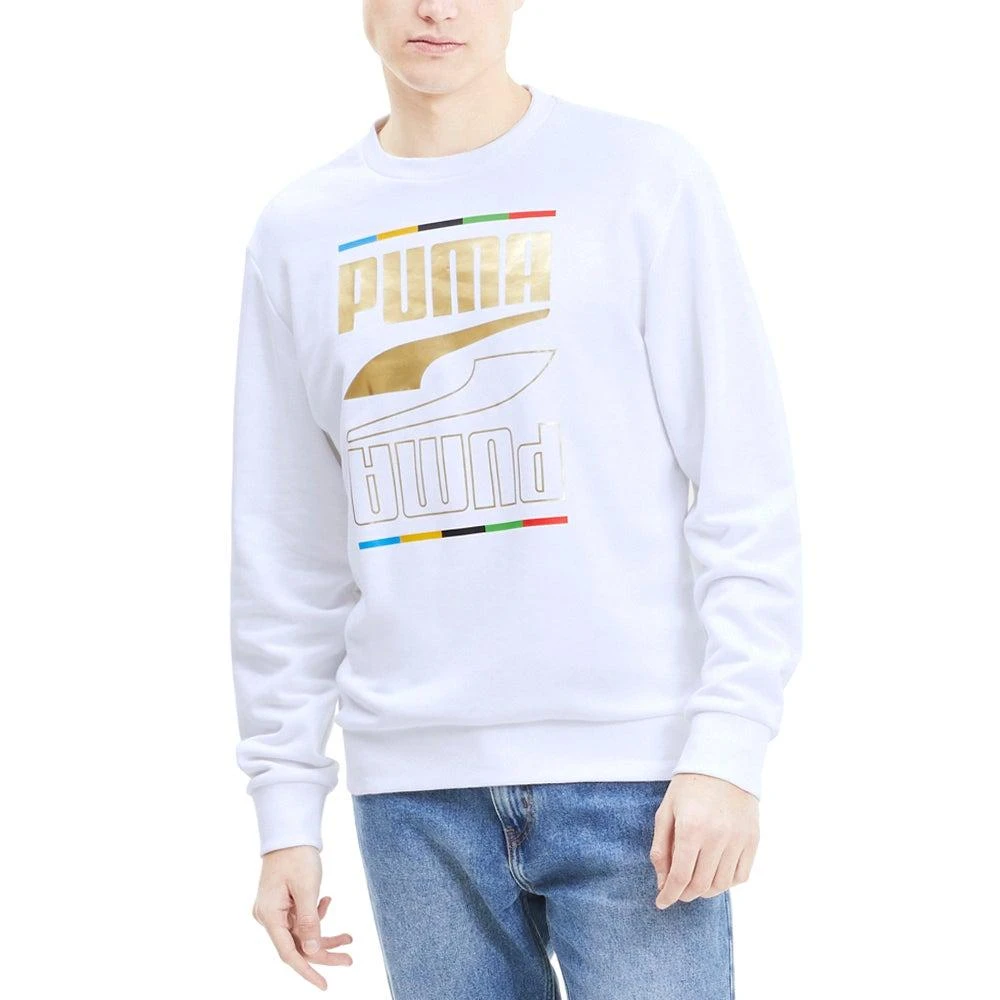 商品Puma|Rebel Crew Neck Sweatshirt 5 Continents,价格¥212,第1张图片详细描述