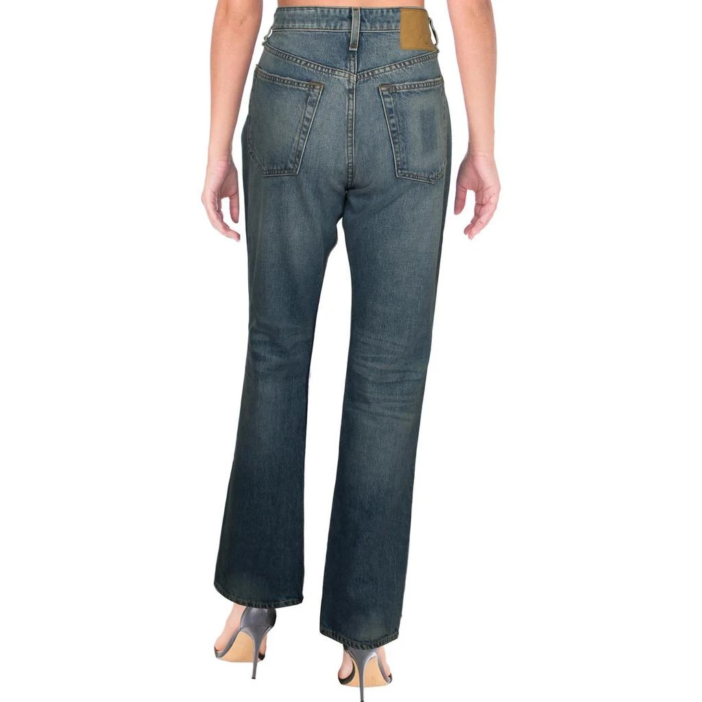 商品Rag & Bone|Rag & Bone Womens Maya High Rise Distressed Bootcut Jeans,价格¥271,第2张图片详细描述