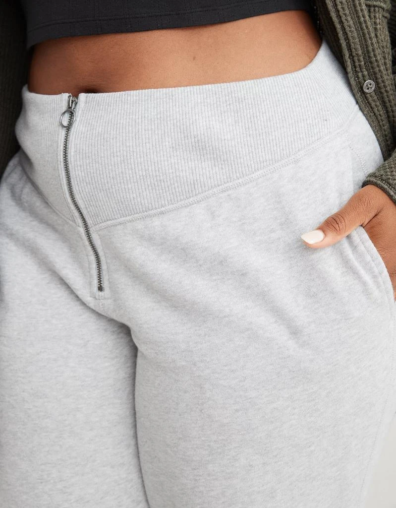 商品Aerie|Aerie Fleece Corset Jogger,价格¥114,第5张图片详细描述