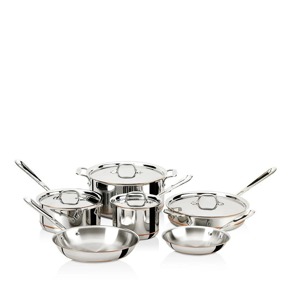 Copper Core 5-Ply Bonded 10-Piece Cookware Set 商品