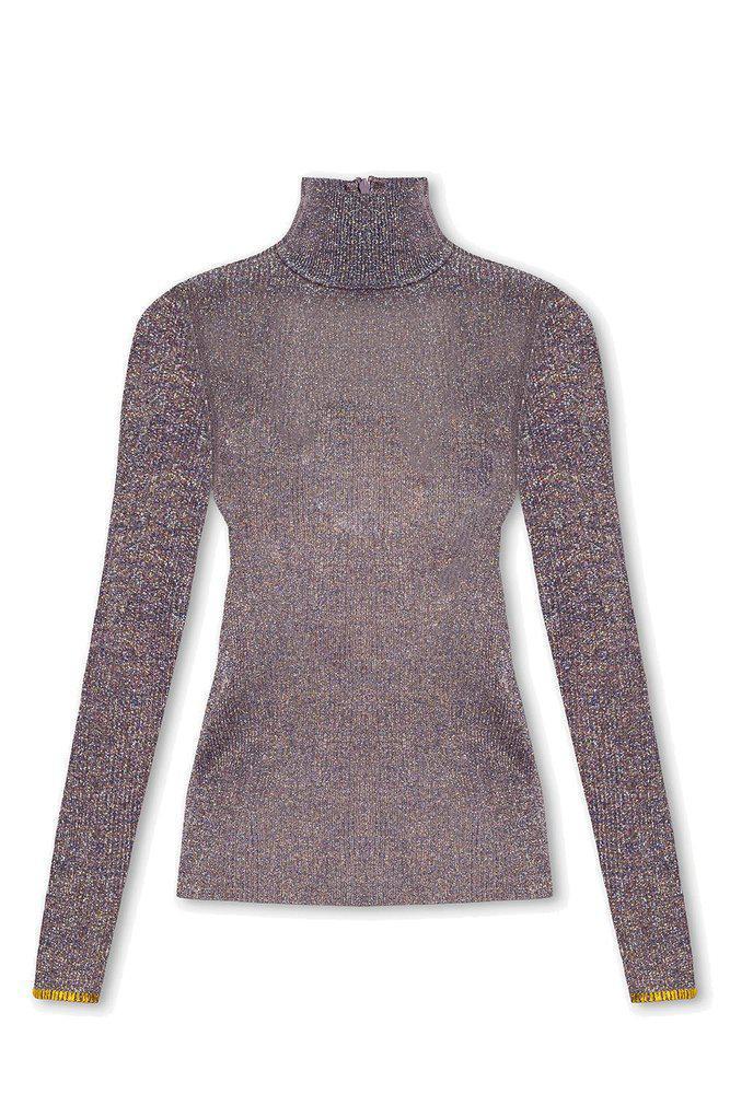 商品Tory Burch|Tory Burch Lurex Turtleneck Jumper,价格¥2833,第1张图片