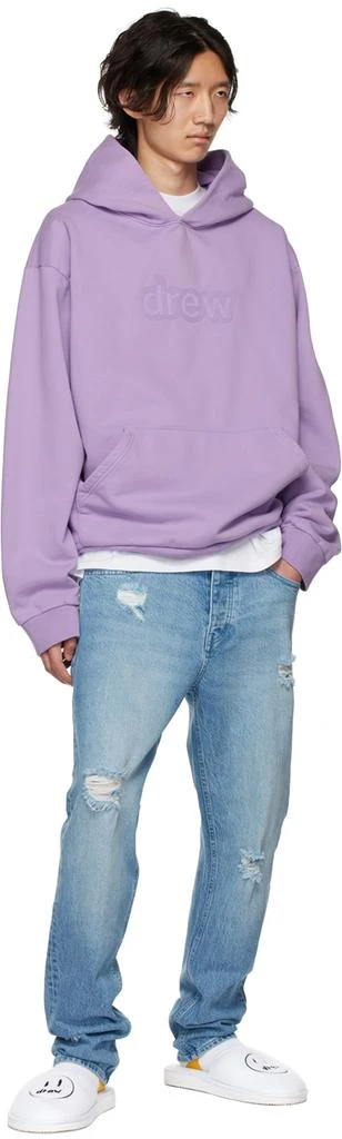 商品Drew House|SSENSE Exclusive Purple 'The OG Secret' Hoodie,价格¥1880,第4张图片详细描述