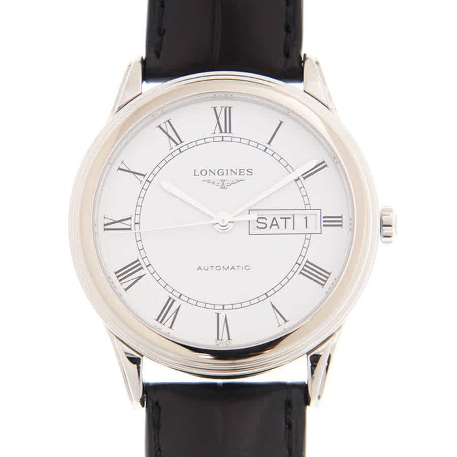 商品Longines|Longines Flagship White Dial Unisex Watch L4.899.4.21.2,价格¥8968,第4张图片详细描述