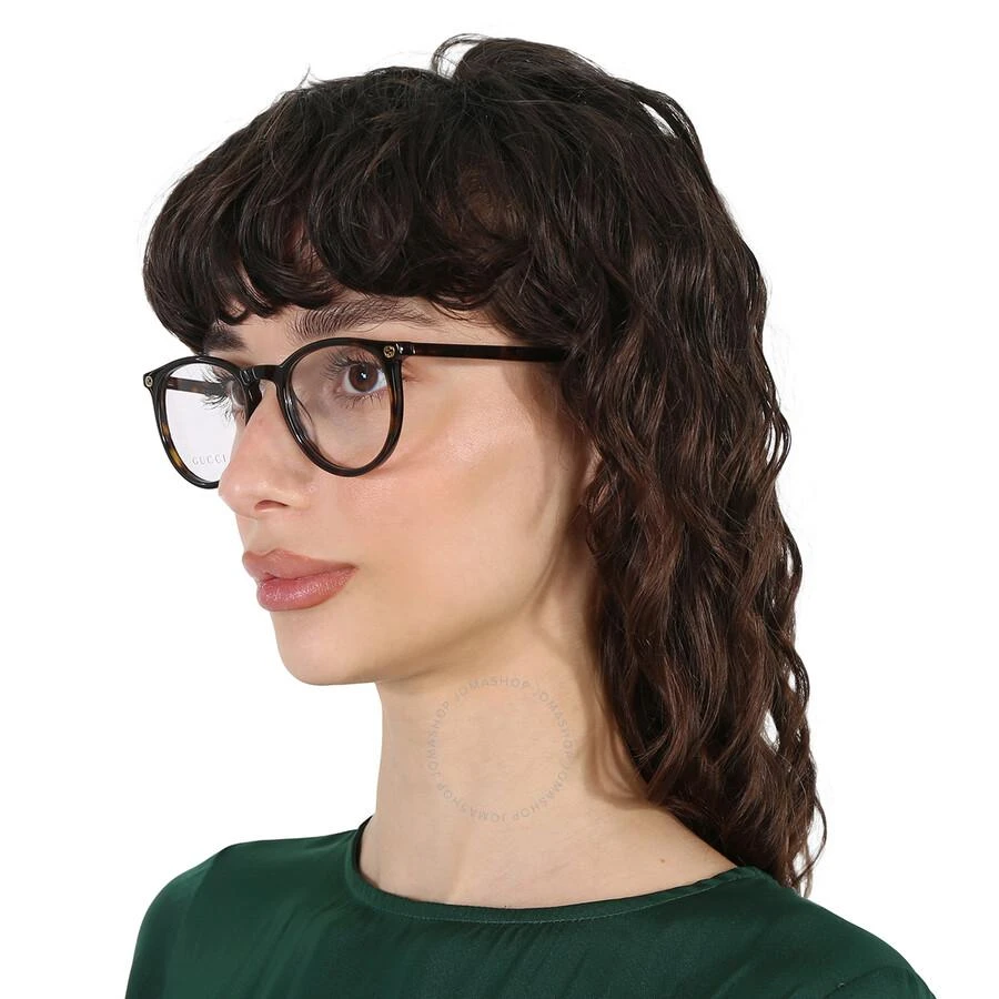 商品Gucci|Demo Teacup Ladies Eyeglasses GG0027O 002 50,价格¥911,第2张图片详细描述