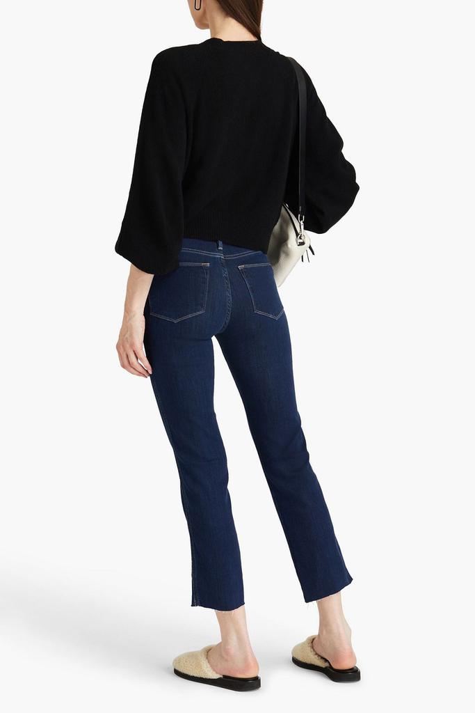 Le High Straight cropped high-rise straight-leg jeans商品第1张图片规格展示