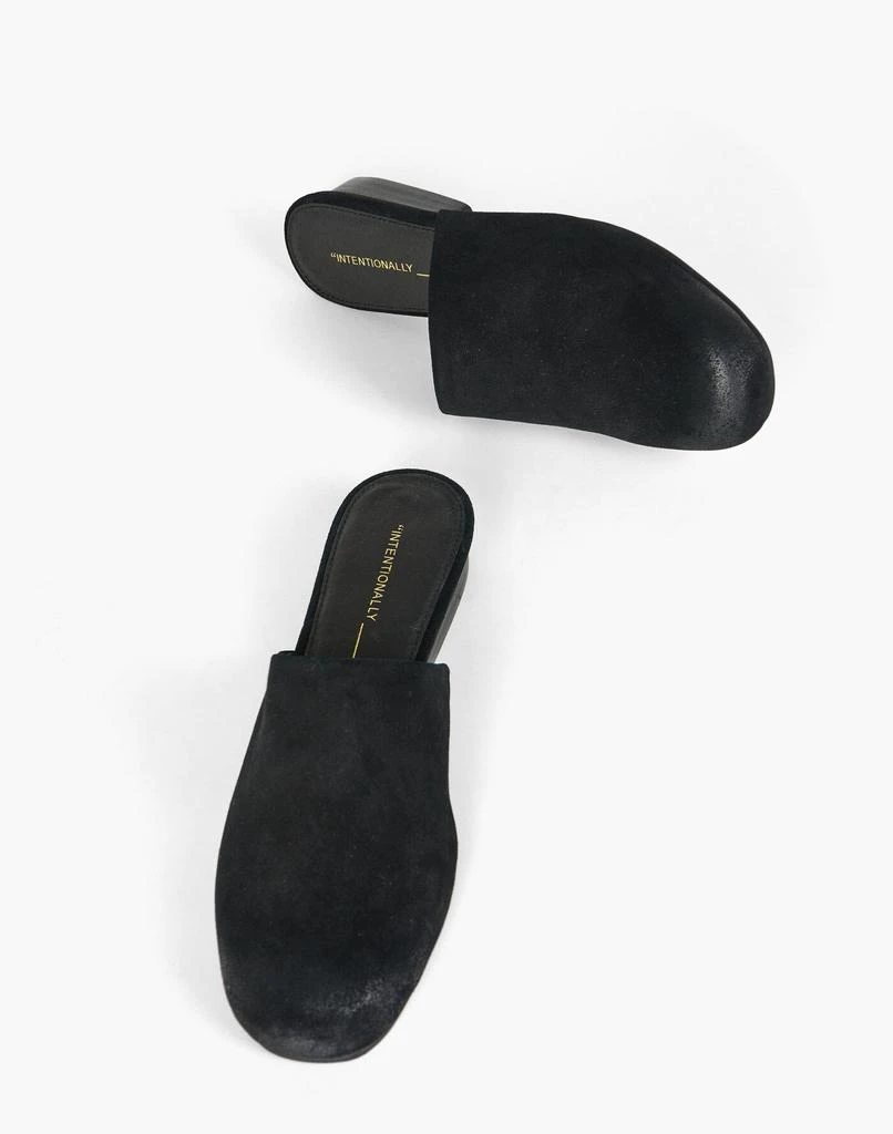 商品Madewell|Intentionally Blank Suede Touch Mules,价格¥1173,第4张图片详细描述