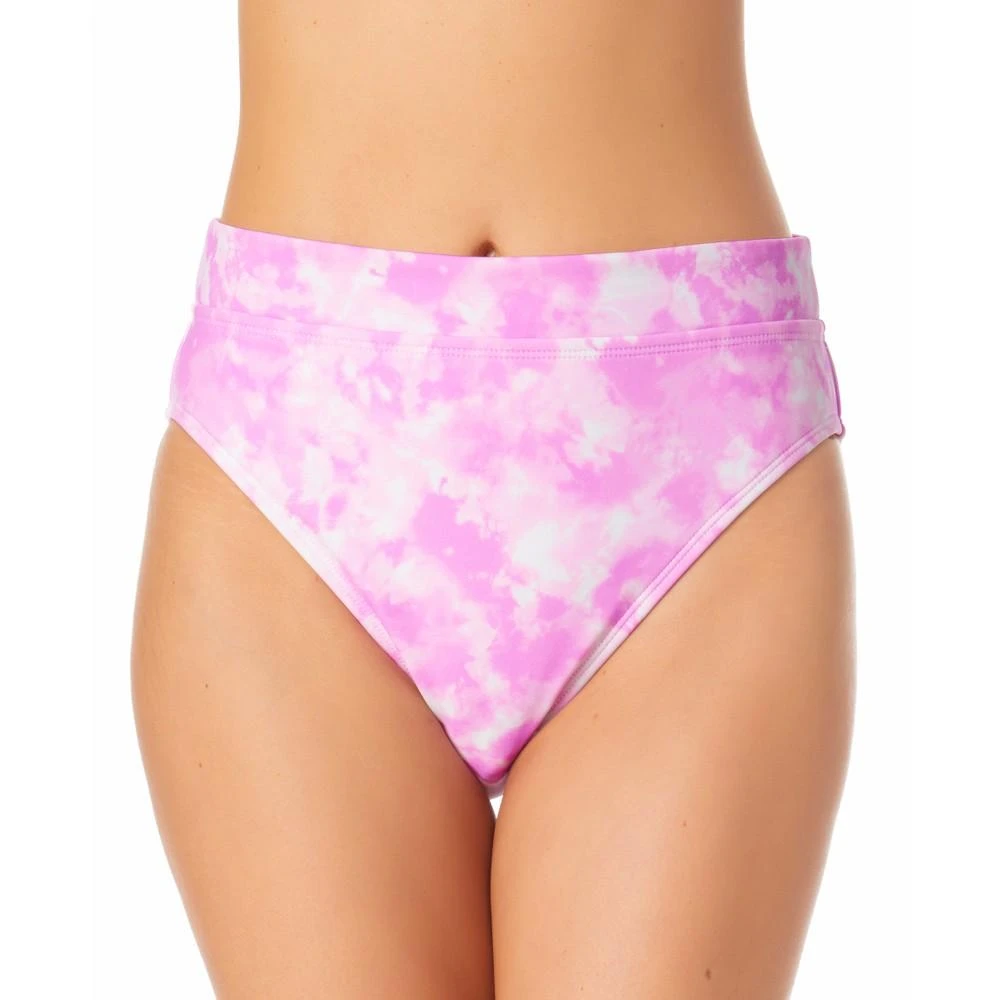 商品California Waves|Juniors' Printed High-Waist Bikini Bottoms, Created for Macy's,价格¥76,第1张图片