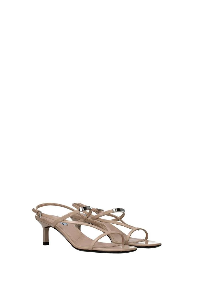 商品Prada|Sandals Leather Pink Powder Pink,价格¥2311,第2张图片详细描述
