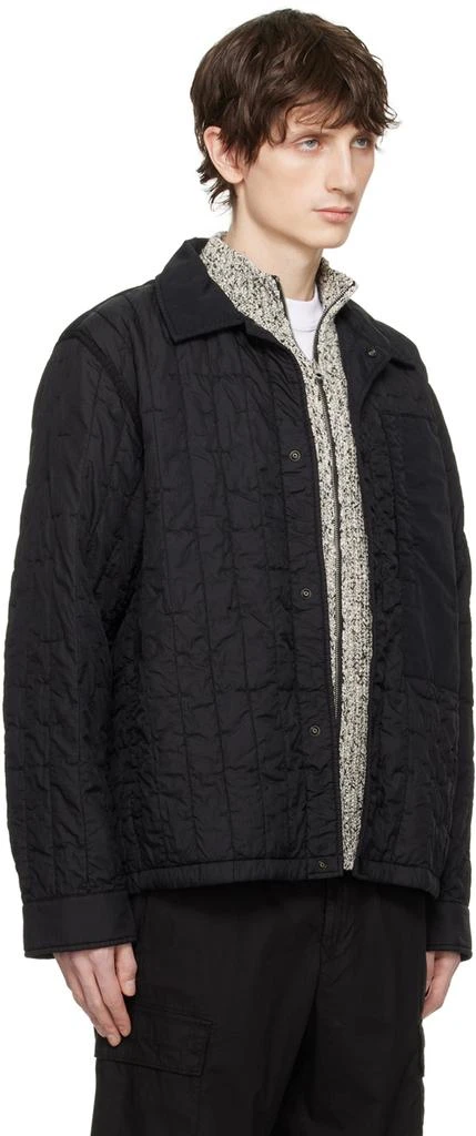 商品Stone Island|Black Quilted Jacket,价格¥7254,第2张图片详细描述