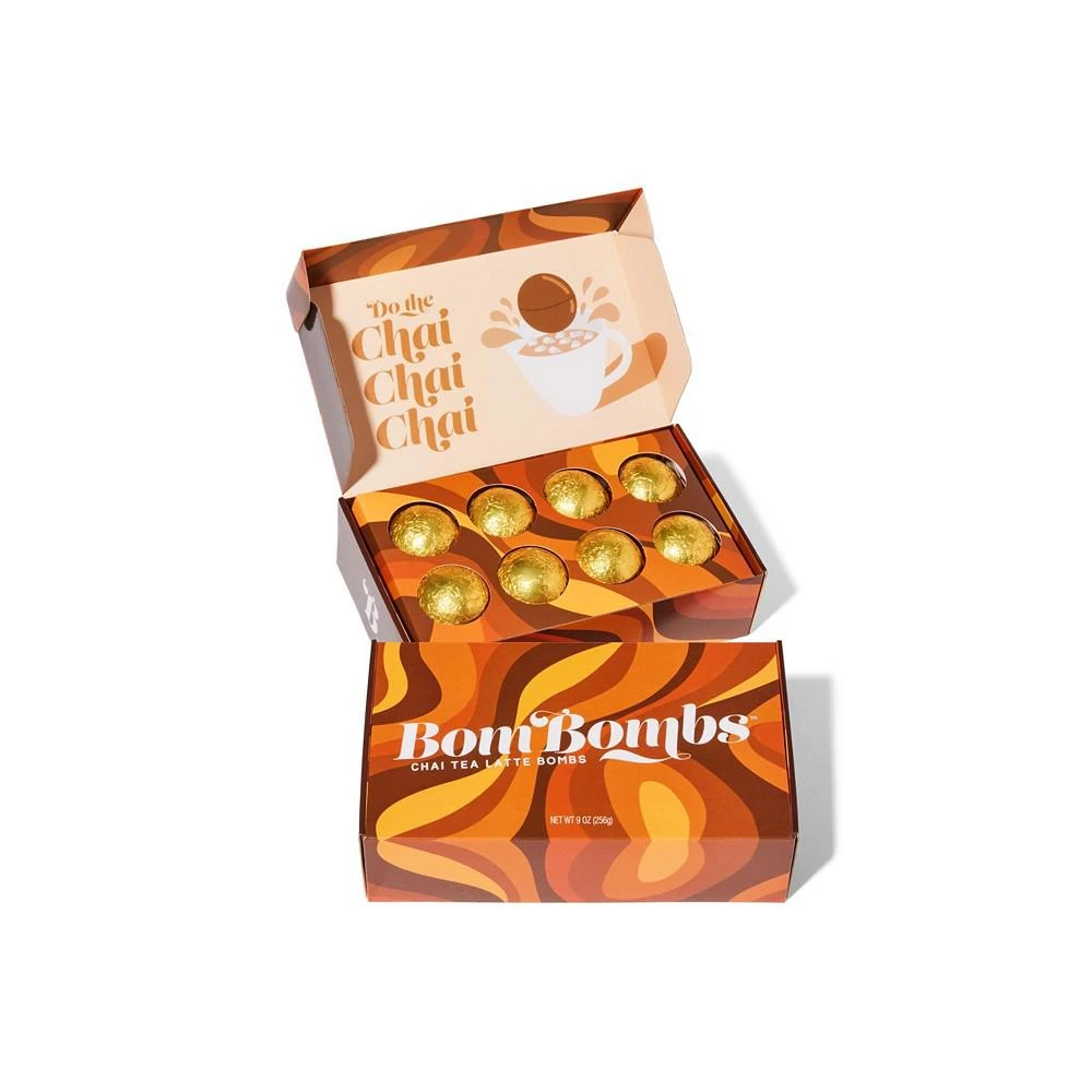商品Thoughtfully|BomBombs, Chai Tea Latte Bomb Gift Set, Set of 8,价格¥224,第1张图片