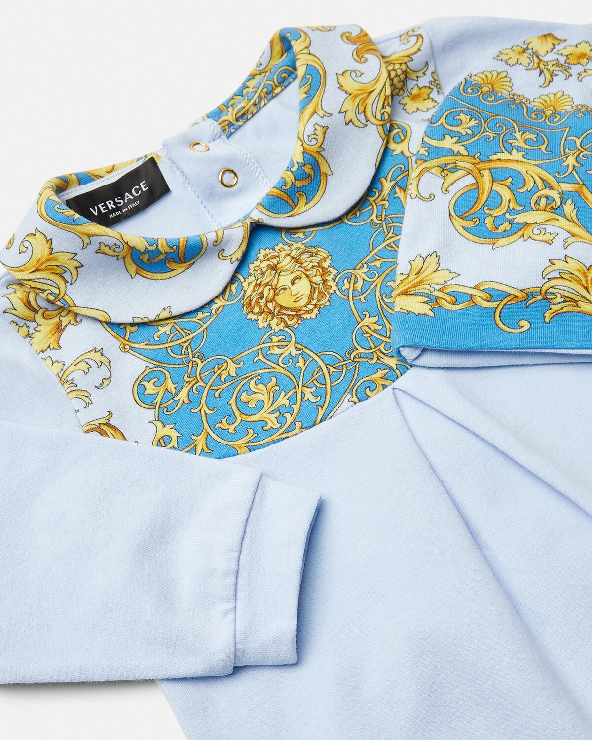 商品【商品预售7天】 Versace|Versace 男童套装 10110601A081512V000 蓝色,价格¥1396,第4张图片详细描述