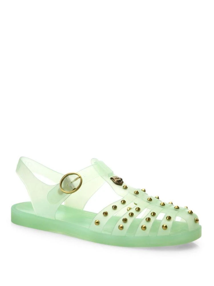 商品Gucci|Transparent Rubber Sandals,价格¥3674,第1张图片