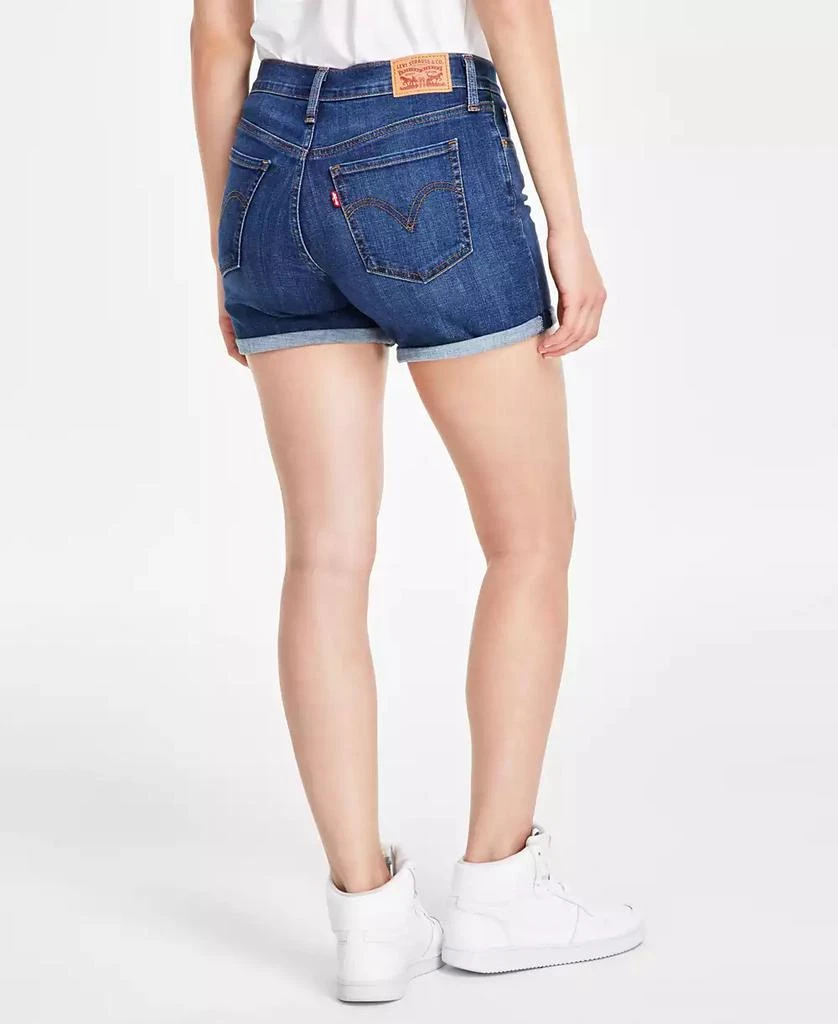 商品Levi's|Women's Mid Rise Mid-Length Stretch Shorts,价格¥259,第2张图片详细描述