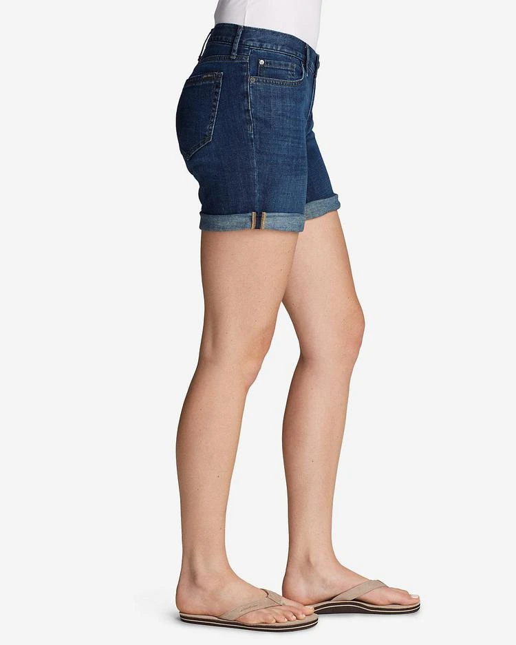 商品Eddie Bauer|女士Women's Boyfriend Denim Shorts,价格¥261-¥313,第3张图片详细描述