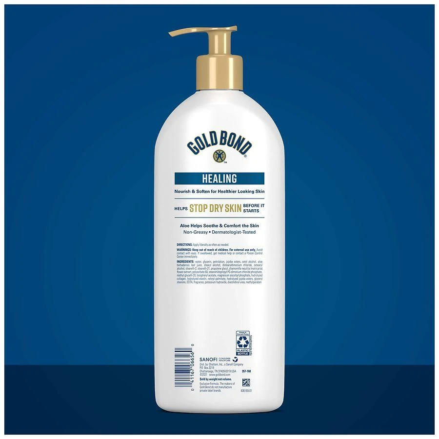 商品Gold Bond|Healing Hydrating Lotion, With Aloe, 24 Hour Hydration,价格¥96,第2张图片详细描述