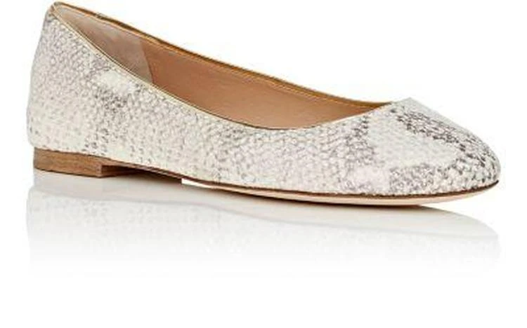 商品Diane von Furstenberg|Cambridge Stamped Leather Flats,价格¥886,第2张图片详细描述