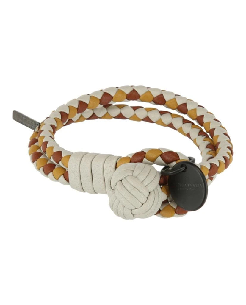 商品Bottega Veneta|Intrecciato Knot Leather Bracelet,价格¥745,第1张图片